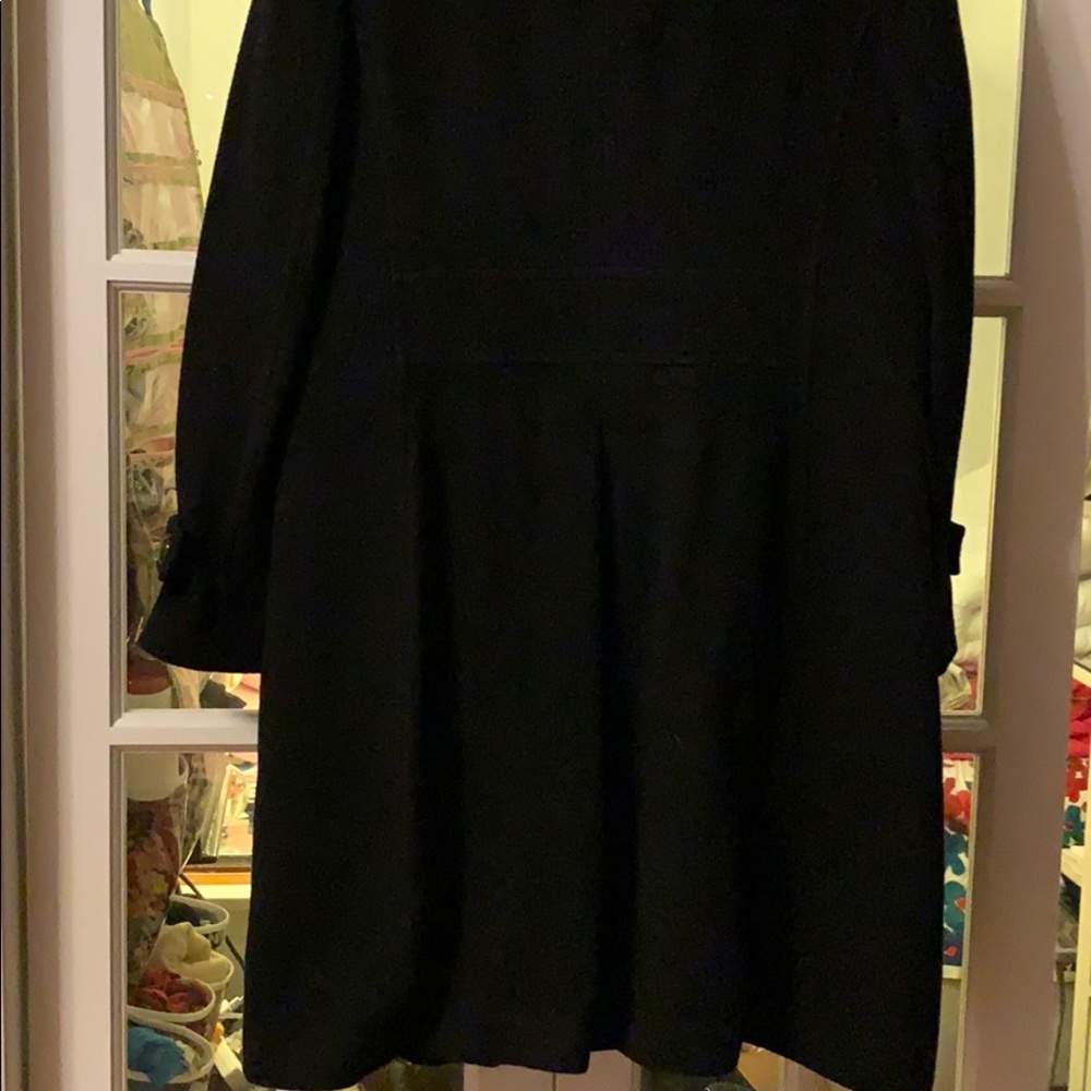 Black Wool Coat - image 6